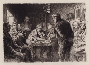The Kirk-Session by William Brassey (after) Hole