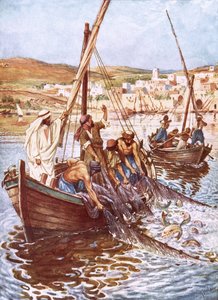 A Great Multitude of Fishes by William Brassey Hole