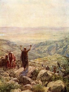 Balaam Blessing the Camp of Israel by William Brassey Hole