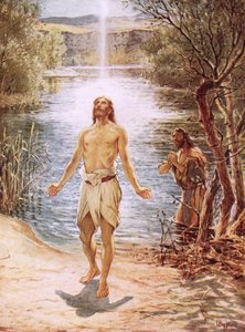 Christ Baptised by John the Baptist
