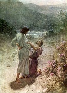 Jacob and the Angel at Peniel by William Brassey Hole