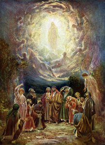 Jesus ascends to heaven