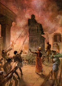 King Josiah Cleansing the Land of Idols by William Brassey Hole