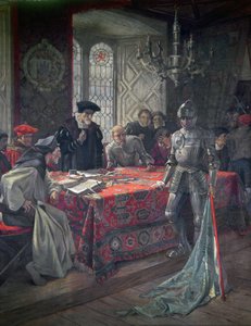 News of Flodden, 1513 by William Brassey Hole