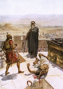 Samuel Slaying Agag Before the Lord at Gilgal