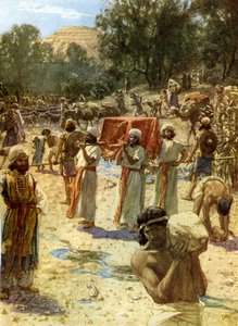 The Israelite Priests Holding the Ark