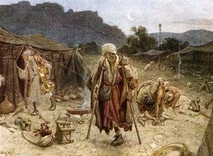 The Four Lepers Looting the Camp of the Syrians