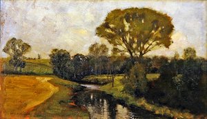 A Quiet Stream by William Bright Morris
