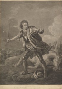 David Garrick as Richard III in the Drury Lane Theatre Performance, 1759