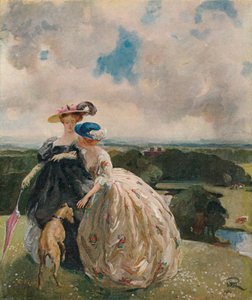 In the Park, Dalswinton by William Bruce Ellis Ranken