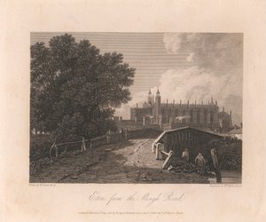 Eton, from the Slough Road by William Byrne