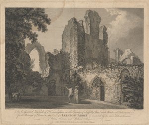 View of Leiston Abbey