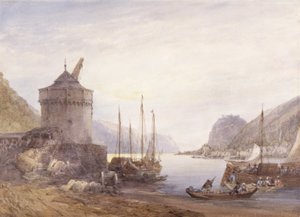 Andernach On The Rhine by William Callow
