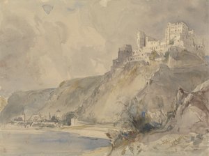 Rheinfels and St. Goar by William Callow