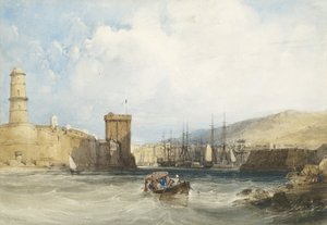 The Entrance to the Harbour of Marseilles