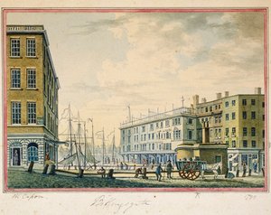 Billingsgate Market, London, 1799 by William Capon