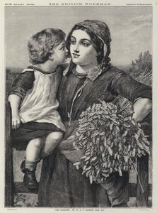 The Gleaner by William Charles Thomas (after) Dobson