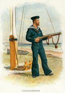 British Coastguardsman, c1890-c1893