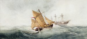Approaching the Wreck by Clarkson Frederick Stanfield