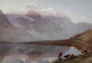 The Jungfrau at Sunrise