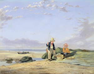 Figures on a Beach