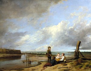 Shrimp Boys at Cromer by William Collins