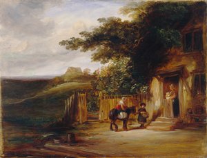 The Cottage Door by William Collins