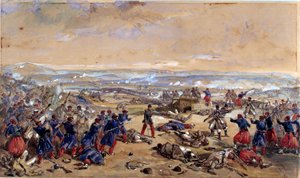 The Battle of Tcherneya, 16 August 1855