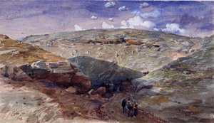 The Valley of the Shadow of Death, Caves in the Woronzoff Road, 1854