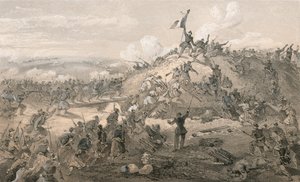 The attack on the Malakoff by William Crimea Simpson
