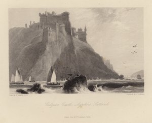 Culzean Castle in Ayrshire in Scotland by William Daniell