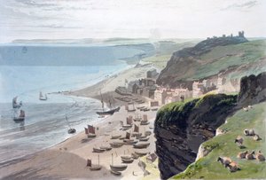 Hastings, from the East Cliff, 1823