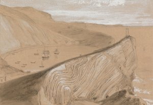 Lulworth Cove by William Daniell