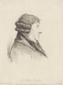 Sir William Chambers by William Daniell