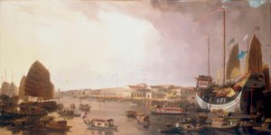 The European Factories at Canton in China