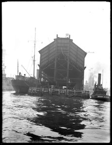 Coal pocket, Brooklyn Navy Yard, 1912 by William Davis Hassler