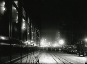 Night View near Times Square by William Davis Hassler