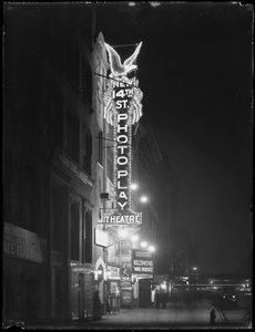 The New 14th Street Photoplay Theatre, New York City, January 6, 1917 by William Davis Hassler