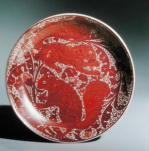Charger by William de Morgan