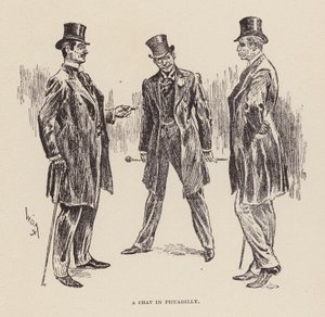 A Chat in Piccadilly by William Douglas Almond