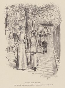 A morning walk, Piccadilly by William Douglas Almond