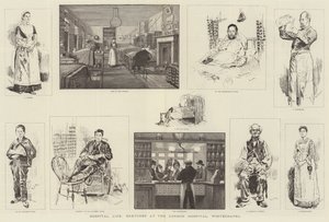Hospital Life, Sketches at the London Hospital, Whitechapel