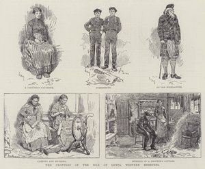 The Crofters of the Isle of Lewis, Western Hebrides by William Douglas Almond