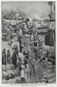 The port of Byzantium in the eleventh century