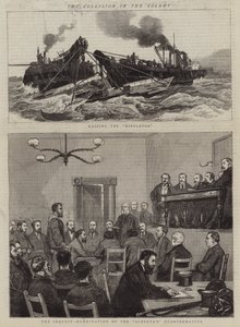 The Collision in the Solent by William Edward Atkins