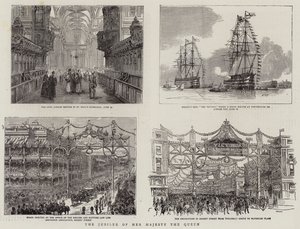 The Jubilee of Her Majesty the Queen by William Edward Atkins