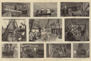 The Voyage of the Royal Cadets Round the World, Sketches on Board HMS Bacchante