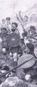 The Highlanders at the Battle of Killiecrankie by William Edward Stott