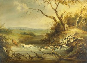 Close to the Kill by the Brook by William Edward Webb