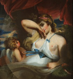 Goddess and Cupid